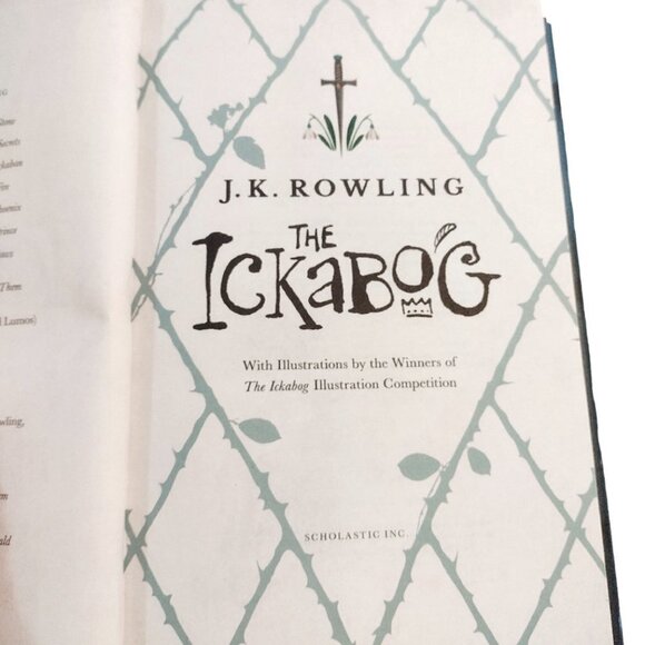 Hardcover Book The Ikabog by J.K. Rowlings Scholastic Canadian 1st Edit. 2022 - Picture 6 of 10